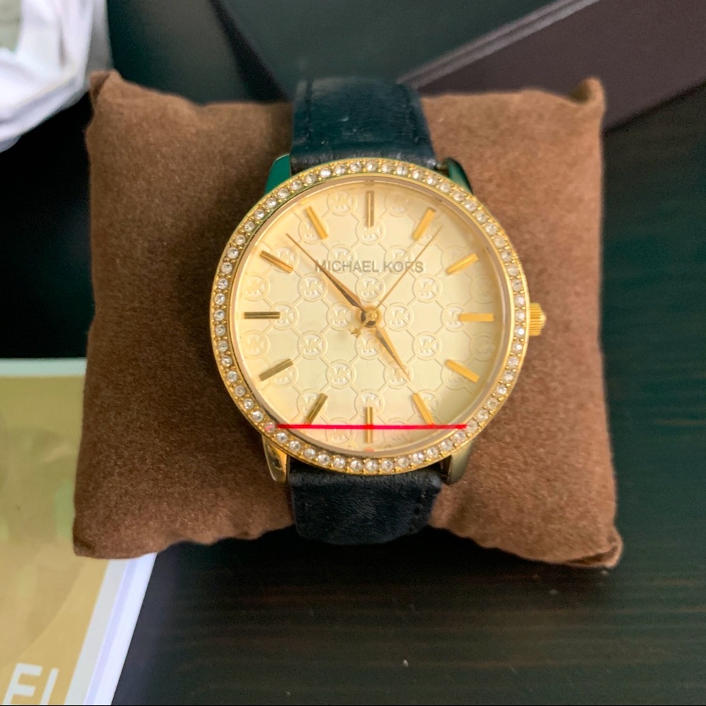 Michael Kors Crystal Logo Watch